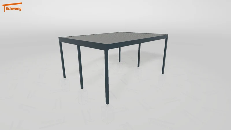 #AT Schweng Flachdachcarport C600+ (ID ygvgkp) #MTG