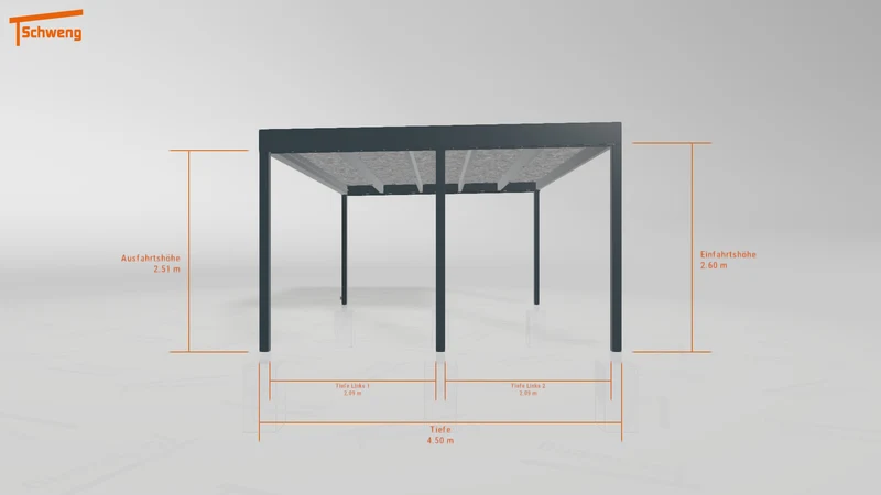 #AT Schweng Flachdachcarport C600+ (ID ygvgkp) #MTG