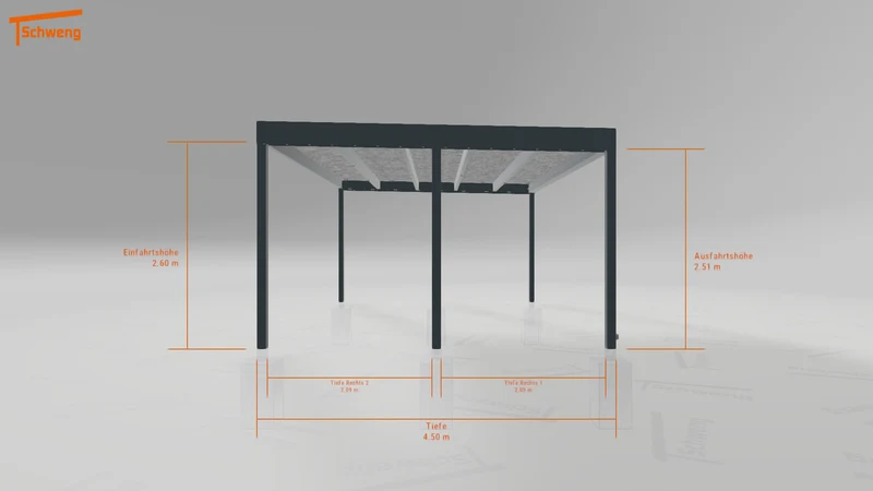 #AT Schweng Flachdachcarport C600+ (ID ygvgkp) #MTG