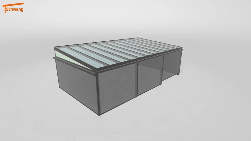 #DE Schweng Terrassenüberdachung S400 (ID 4272g7)