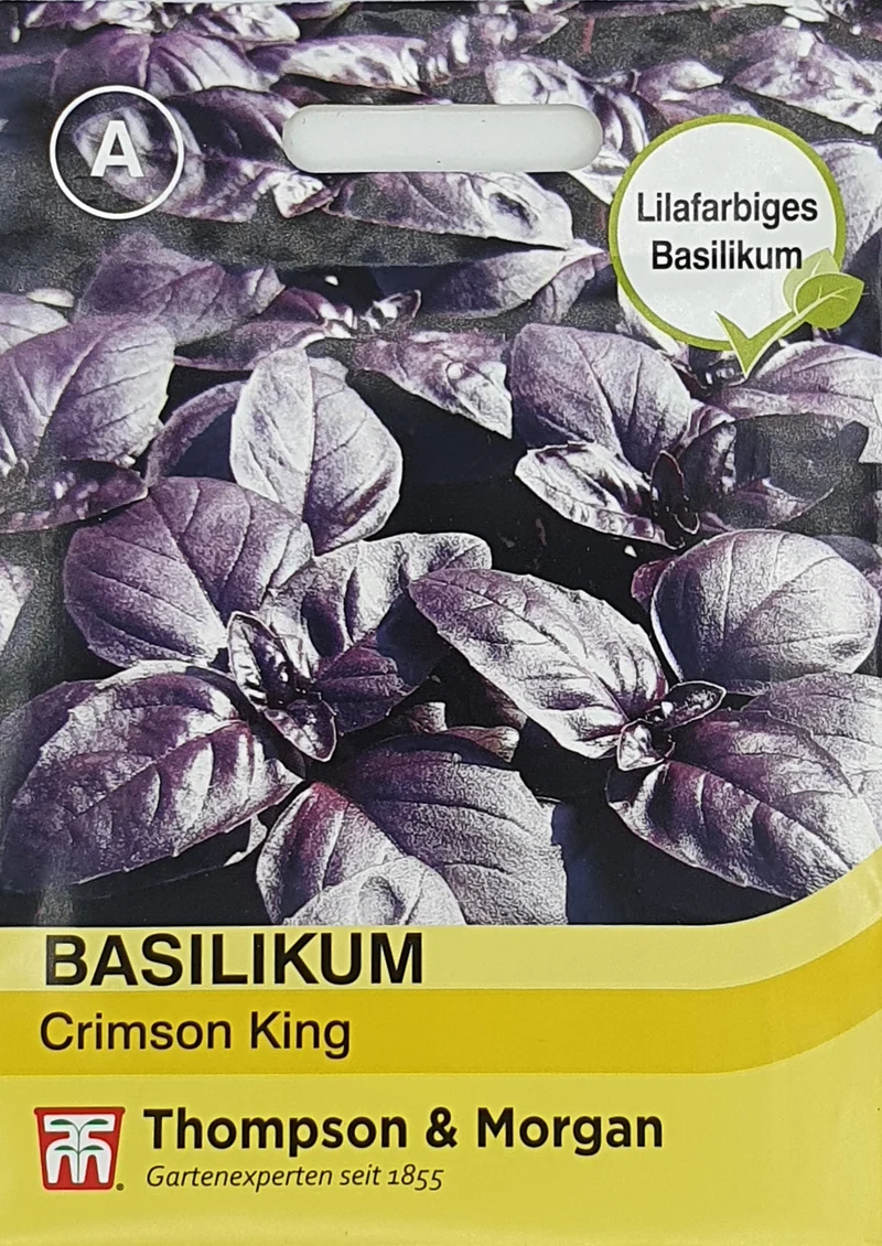 Thompson & Morgan | Basilikum Crimson King