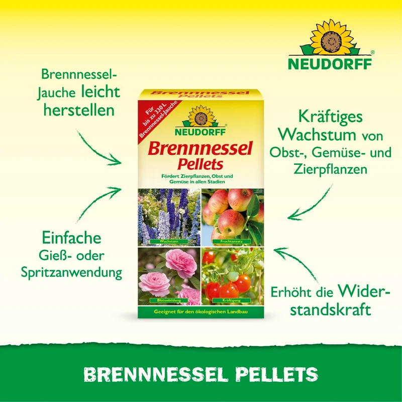 Brennnessel Pellets