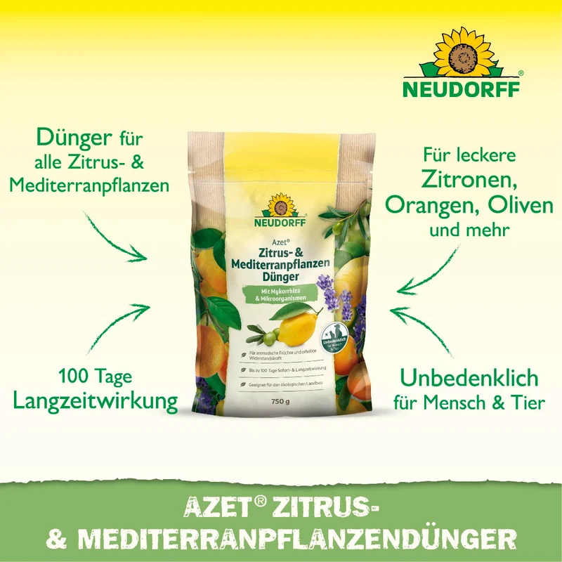 Azet Zitrus- & MediterranpflanzenDünger