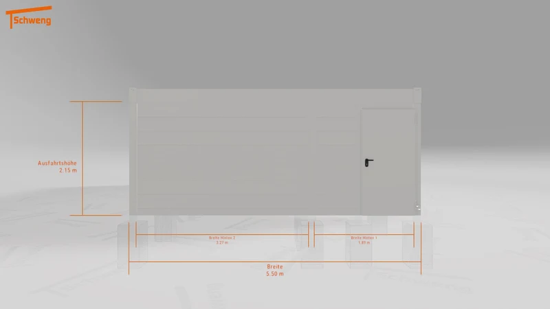 #DE Schweng Flachdachcarport C600 (ID pb7gn7) #MTG