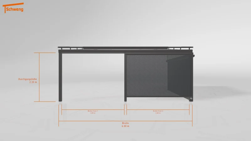 #AT Schweng Terrassenüberdachung S400 (ID bk4vxb)