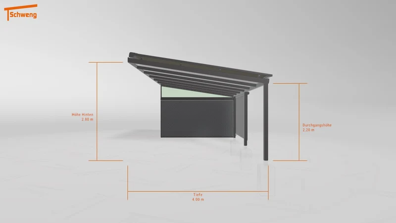 #AT Schweng Terrassenüberdachung S400 (ID bk4vxb)