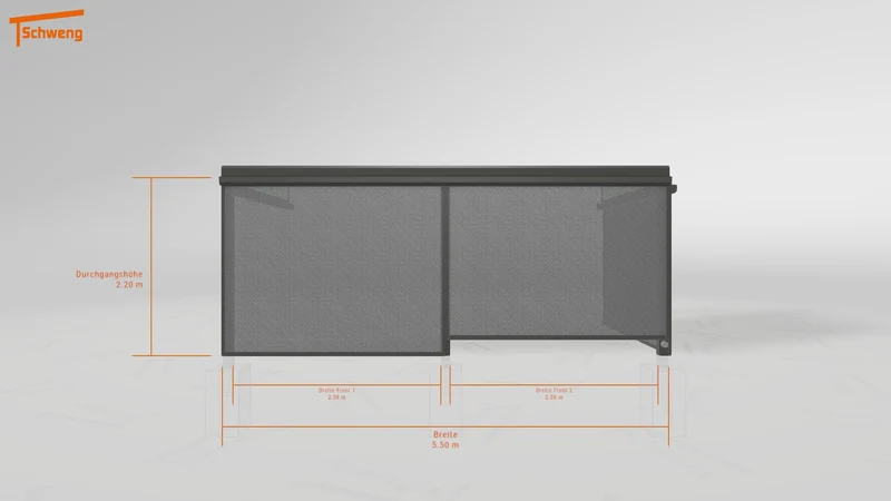 #DE Schweng Terrassenüberdachung S400 (ID rj8pmk)