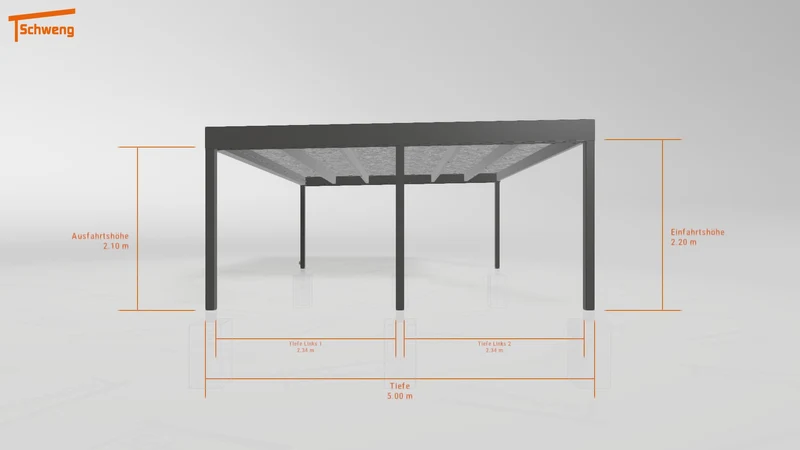 #DE Schweng Flachdachcarport C600+ (ID k24kpp) #MTG