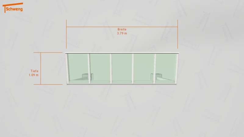 #DE Schweng Terrassenüberdachung S400 (ID w3bq8r)