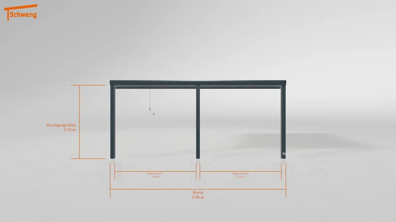 #DE Schweng Terrassenüberdachung S400 (ID 42jmby)