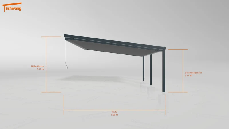 #DE Schweng Terrassenüberdachung S400 (ID 42jmby)