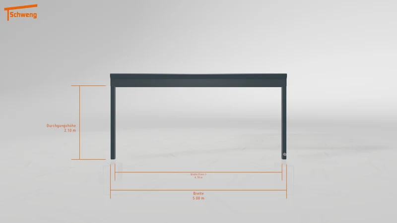 #DE Schweng Terrassenüberdachung S400 (ID pbjyyk)