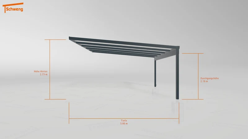 #DE Schweng Terrassenüberdachung S400 (ID pbjyyk)