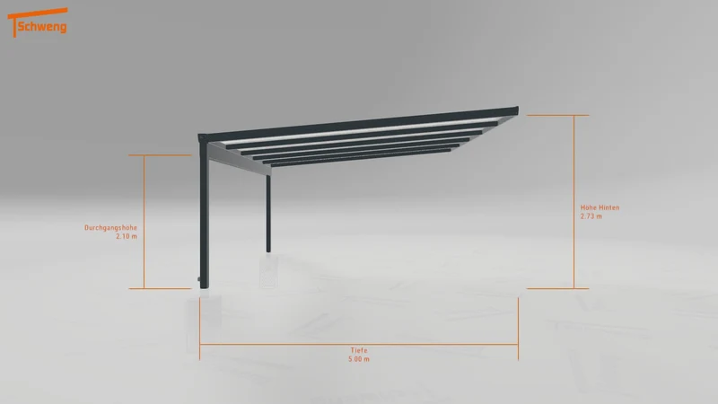#DE Schweng Terrassenüberdachung S400 (ID pbjyyk)
