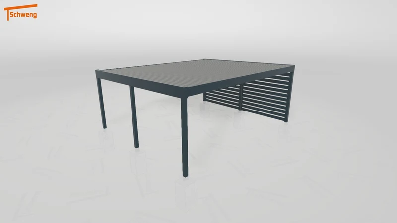 #DE Schweng Flachdachcarport C600 (ID dvnjd8) #MTG