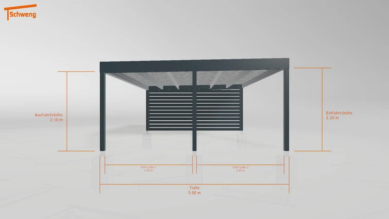 #DE Schweng Flachdachcarport C600 (ID dvnjd8) #MTG