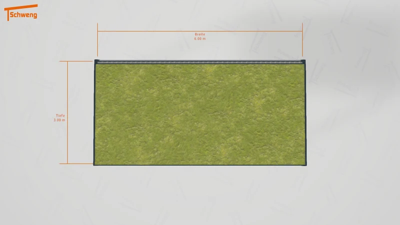 #DE Schweng Flachdachcarport C600+ (ID 42wm55) #MTG