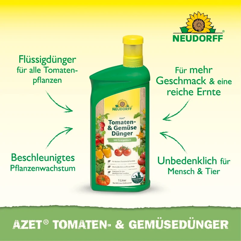 Azet Tomaten- & GemüseDünger flüssig