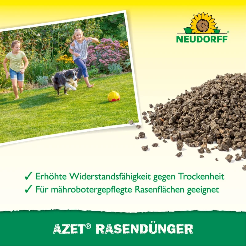 Azet RasenDünger 2,5 kg bis 5 kg