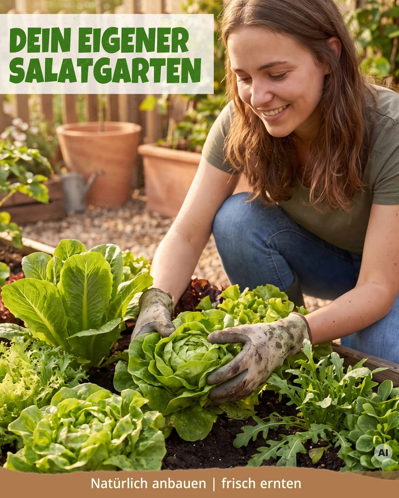 Bio-Salatsamen Set mit 10 Sorten