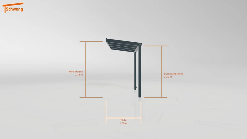 #DE Schweng Terrassenüberdachung S350 (ID jj4q4q)