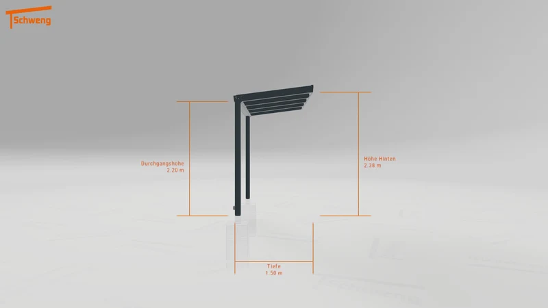 #DE Schweng Terrassenüberdachung S350 (ID jj4q4q)