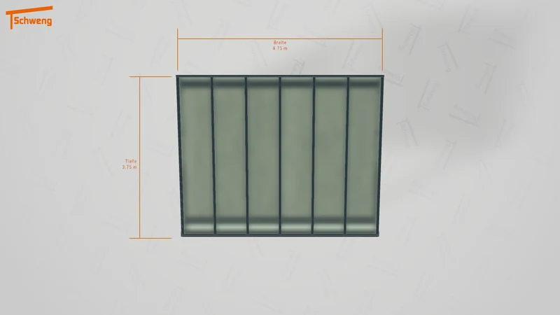 #DE Schweng Terrassenüberdachung S400 (ID 8523pw) #MTG