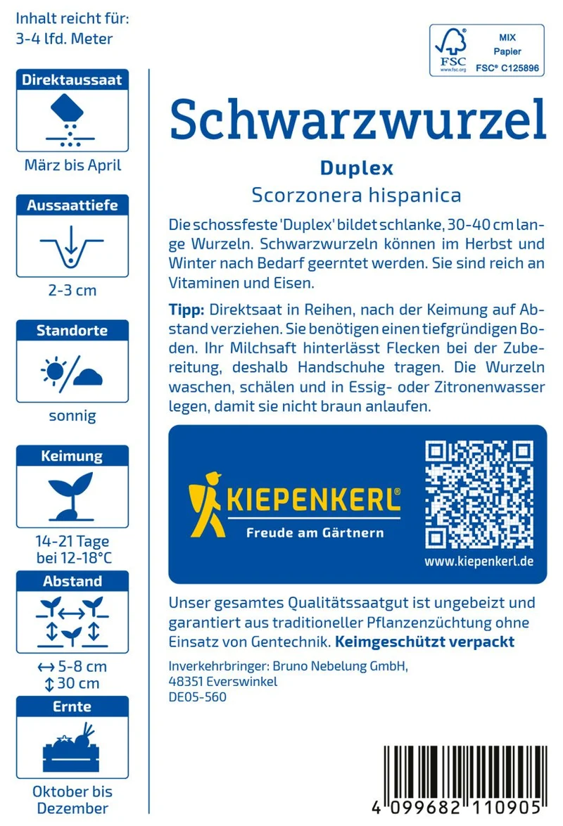 "Schwarzwurzel Duplex"