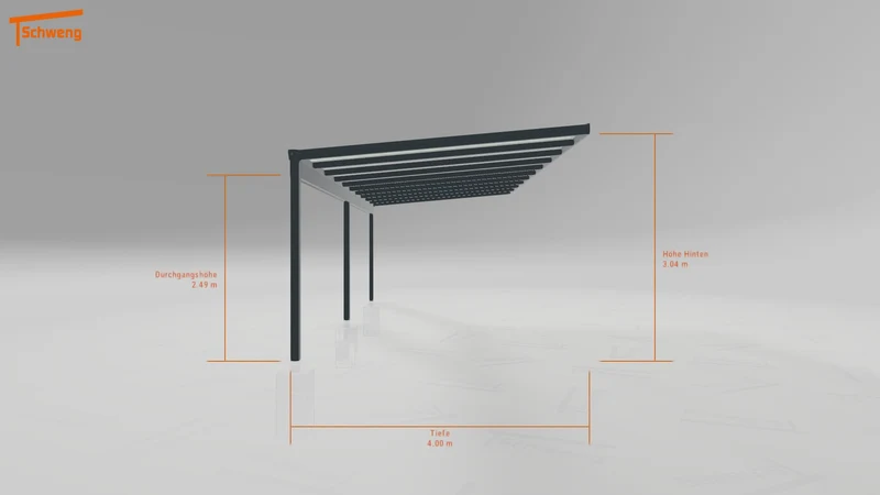 #DE Schweng Terrassenüberdachung S400 (ID x7pw29)