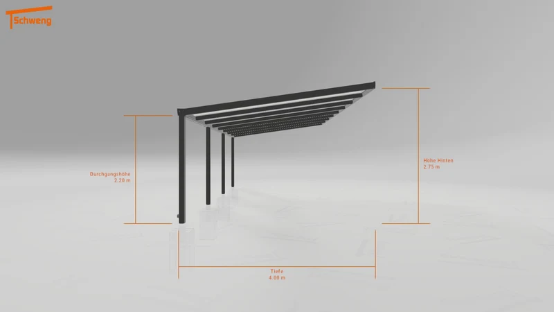 #DE Schweng Pultdachcarport S400 (ID ygvqbr) #MTG