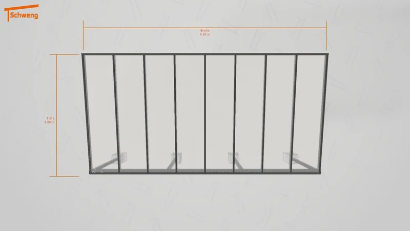 #DE Schweng Pultdachcarport S400 (ID ygvqbr) #MTG