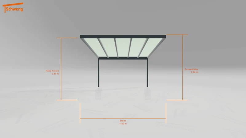 #DE Schweng Terrassenüberdachung S400 (ID 2qy2wd)