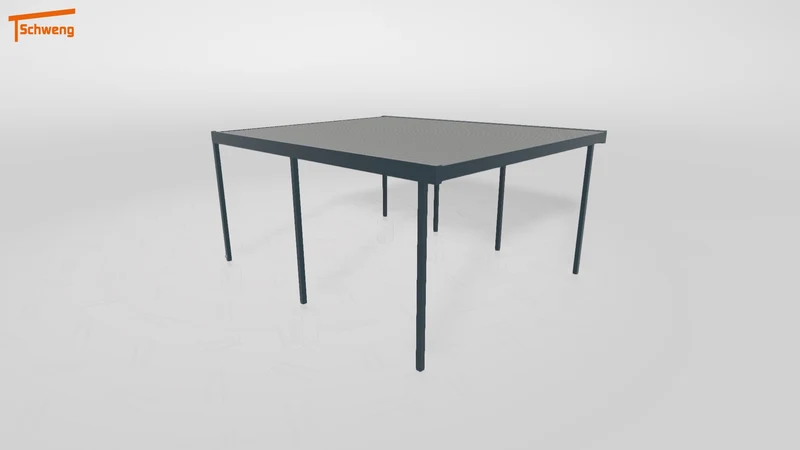 #DE Schweng Flachdachcarport C600 (ID 42jmmy) #MTG