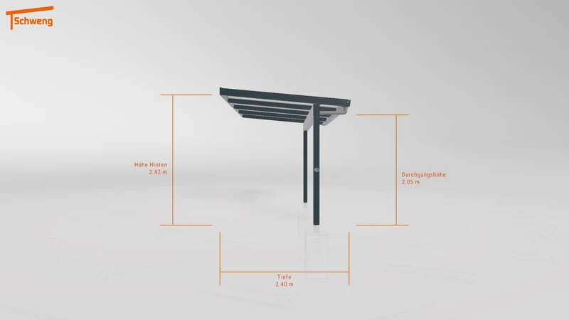 #DE Schweng Terrassenüberdachung S350 (ID n5xr85)