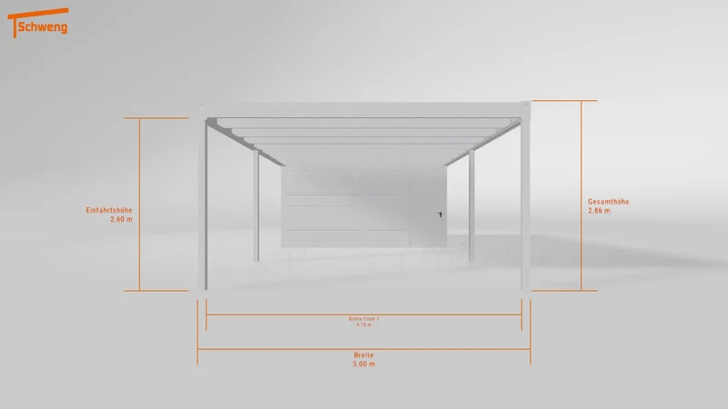 #DE Schweng Flachdachcarport C600 (ID v4rwny) #MTG