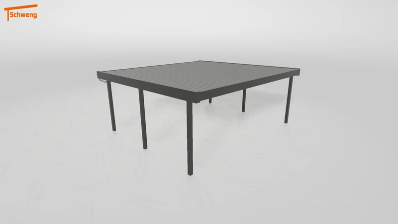 #DE Schweng Flachdachcarport C600 (ID 9wvk4p) #MTG