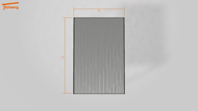 #DE Schweng Flachdachcarport C600 (ID pbpy53)