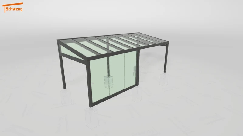 #DE Schweng Terrassenüberdachung S400 (ID mj2gk5)