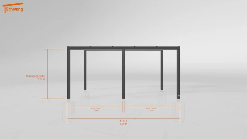#DE Schweng Terrassenüberdachung S350 (ID w3xzmj)