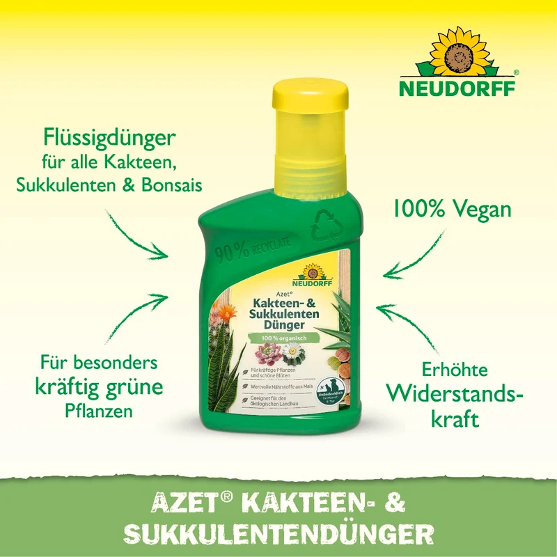 Azet Kakteen- & SukkulentenDünger flüssig