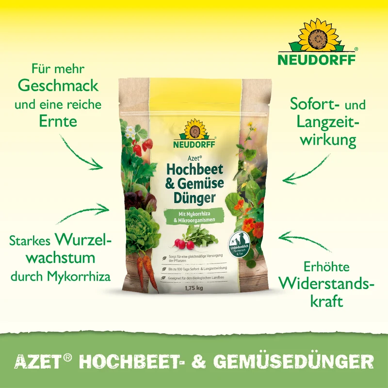 Azet Hochbeet- & GemüseDünger