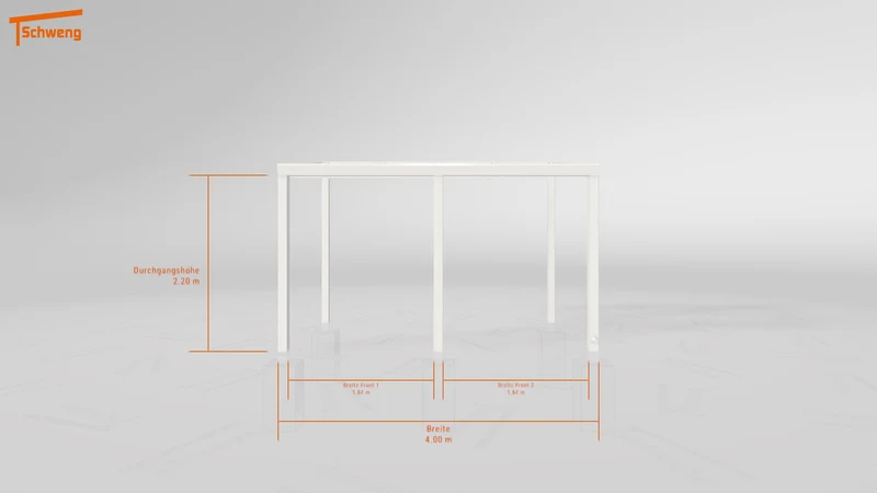 #DE Schweng Pultdachcarport S400 (ID mj9d2r)
