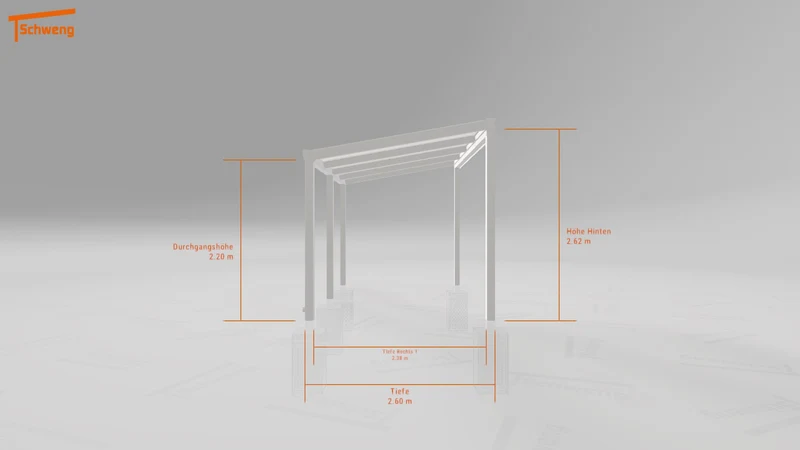 #DE Schweng Pultdachcarport S400 (ID mj9d2r)