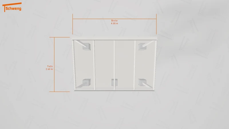 #DE Schweng Pultdachcarport S400 (ID mj9d2r)