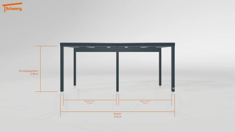 #DE Schweng Terrassenüberdachung S400 (ID jj4q8n)