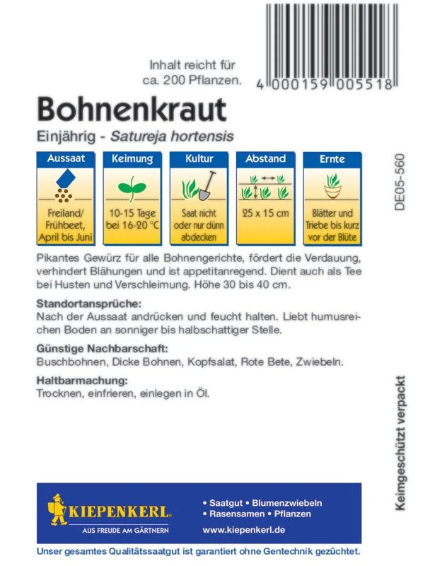 Bohnenkraut