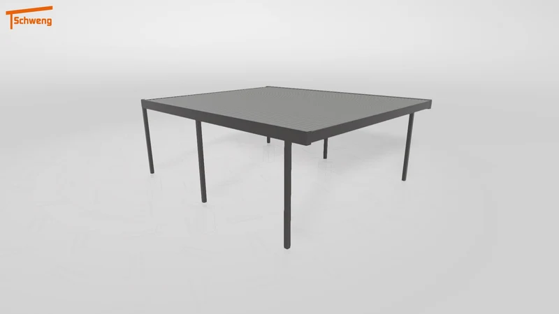 #DE Schweng Flachdachcarport C600+ (ID zbgp29) #MTG
