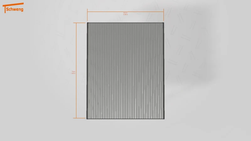 #DE Schweng Flachdachcarport C600+ (ID zbgp29) #MTG