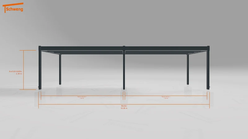 #DE Schweng Flachdachcarport C600+ (ID 9wpkxq)