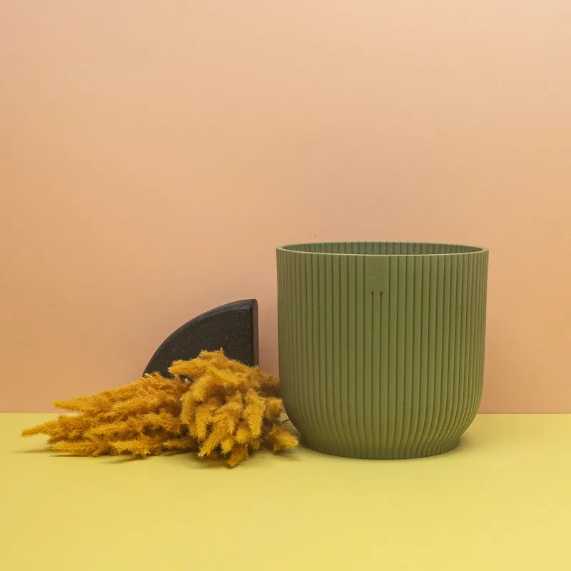 ÜBERTOPF ELHO VIBES FOLD RUND FERNGRÜN